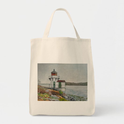 Tote Bag Phare de Squirrel Point (Devant)