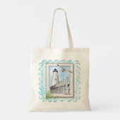 Tote Bag Phare d'Ocracoke (Dos)