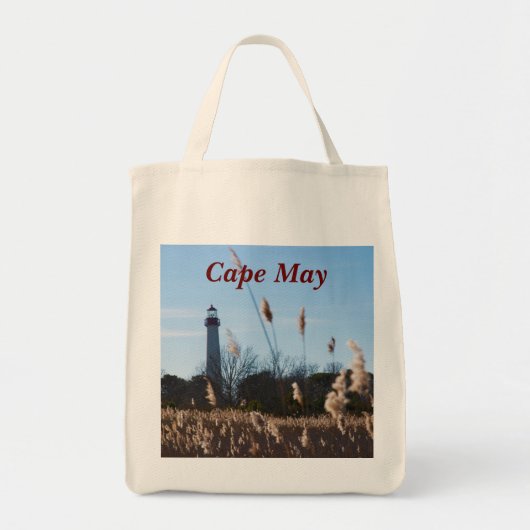 Tote Bag Phare du Cap May (Devant)