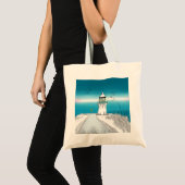 Tote Bag Phare du Cap Reinga Nouvelle-Zélande (Devant (produit))