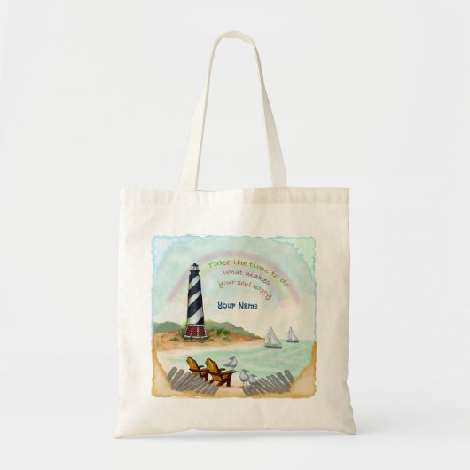 Tote Bag Phare du destin (Devant)