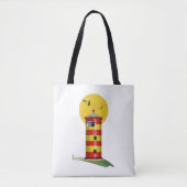 Tote Bag Phare Pilsum Allemagne (Devant)