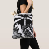 Tote Bag Phare vintage (De près)