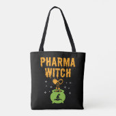 Tote Bag Pharma Witch Pharmacy Pharmacy Tech Halloween (Dos)