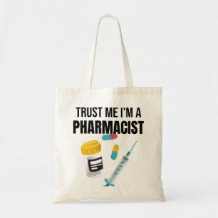 Tote Bag Pharmaciste, Cadeau Pharmacien, Cadeau Grad en Pha