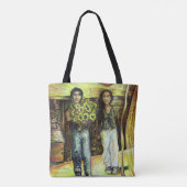 Tote Bag Phase de ChapeI Sixtine d'un ChaIIenge (Dos)