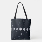 Tote Bag Phases de la lune (Dos)