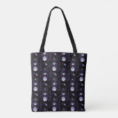 Tote Bag Phases de mousses et de lune Fourre-tout (Dos)