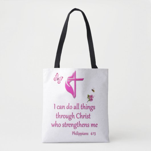 Tote Bag Phiilipeans 4:16 (Devant)