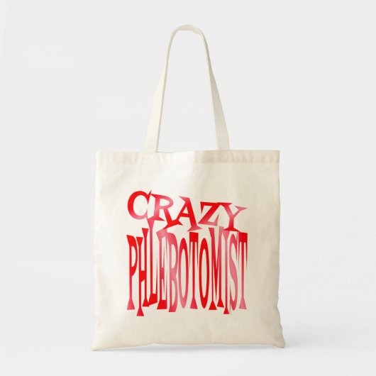Tote Bag Phlebotomiste fou (Devant)