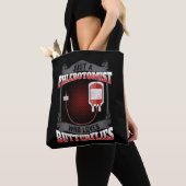 Tote Bag Phlebotomiste Papillon-papillon Phlebotomie (De près)