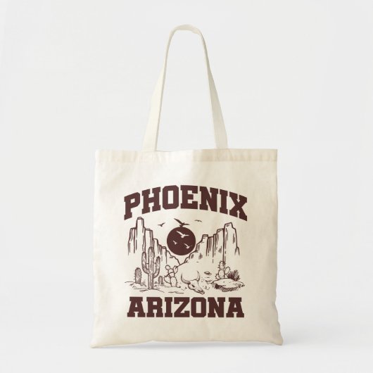 Tote Bag Phoenix, Arizona (Devant)