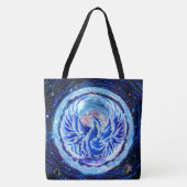 Tote Bag Phoenix bleu (Devant)