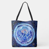 Tote Bag Phoenix bleu (Dos)