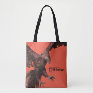Tote Bag Phoenix Flying Graphic