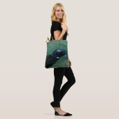 Tote Bag Phoque glissant dans une eau calme (Sur le modèle)