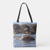 Tote Bag Phoques de port en pose (Dos)