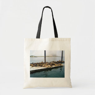 Tote Bag Phoques du port, Morro Bay, Californie
