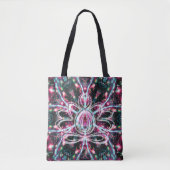 Tote Bag Phosphorescence Zen Lotus (Devant)