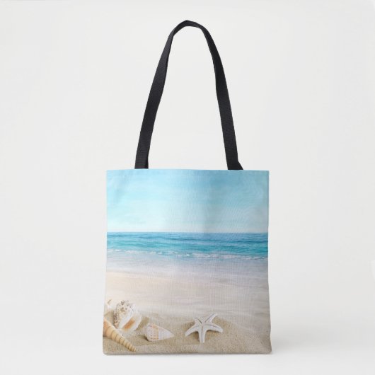 Tote Bag Photo Beach Summer Vacation (Devant)