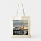 Tote Bag Photo Brighton Pier Sunset (Dos)