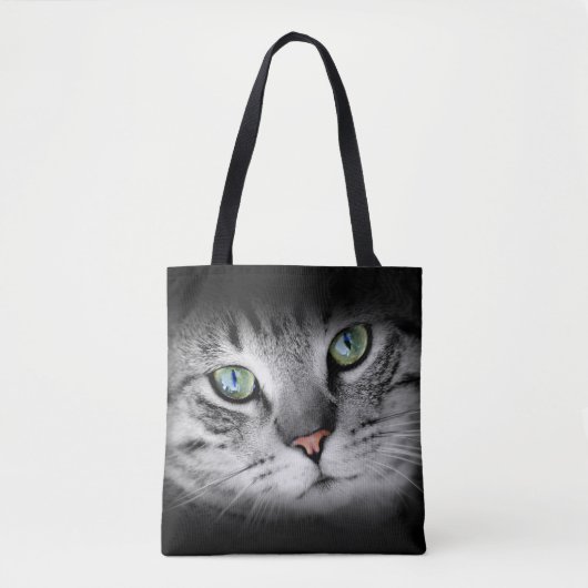 Tote Bag Photo Cat personnalisée (Devant)