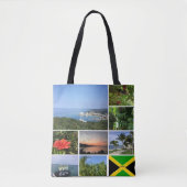 Tote Bag Photo Collage de Jamaïque (Devant)