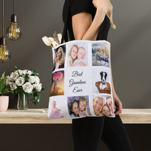 Tote Bag Photo collage meilleure grand-mère jamais grand-mè