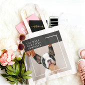 Tote Bag Photo de chien moderne | Devis de chien