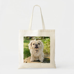 Tote Bag Photo de chien personnalisée moderne