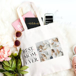 Tote Bag Photo de collage moderne<br><div class="desc">Ce collage photo moderne est le cadeau idéal pour célébrer la fête des mères de votre mère. La palette de couleurs roses ajoute une touche de féminité et d'élégance à la pièce, ce qui en fait un grand ajout à n'importe quelle chambre de sa maison. Le collage est soigneusement conçu...</div>