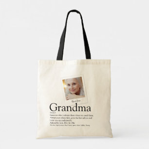 Tote Bag Photo de définition de grand-mère moderne grand-mè