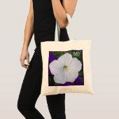 Tote Bag Photo de Fleur Blanche Beauté pour Ashes Bible Ver (Devant (produit))