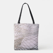Tote Bag Photo de gray net (Dos)