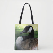 Tote Bag Photo de la faune de Canada Goose (Devant)