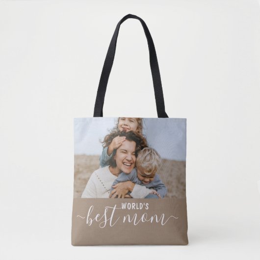 Tote Bag Photo de la fête des mères (Devant)