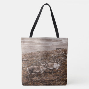 Tote Bag Photo de la nature des rennes