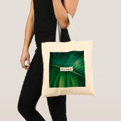 Tote Bag Photo de la nature tropicale de la feuille verte (Devant (produit))