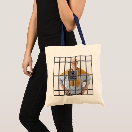 Tote Bag Photo de la prison des médias sociaux (Devant (produit))
