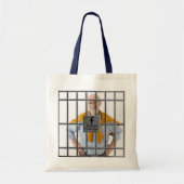 Tote Bag Photo de la prison des médias sociaux (Devant)