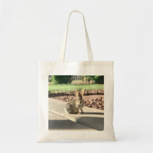 Tote Bag photo de lapin de Pâques printemps