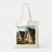 Tote Bag Photo de l'île de Madère avec Maisons Typiques, Po (Dos)
