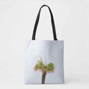 Tote Bag Photo de palmier brun et vert