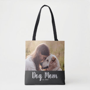 Tote Bag Photo de script de maman de chien établie