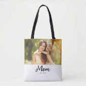 Tote Bag Photo de script établi par maman  (Devant)