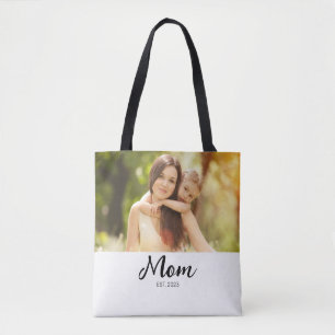 Tote Bag Photo de script établi par maman