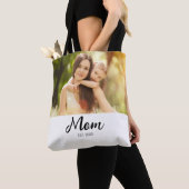 Tote Bag Photo de script établi par maman (De près)