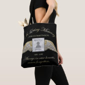 Tote Bag Photo de souvenir de mémoire aimante (De près)