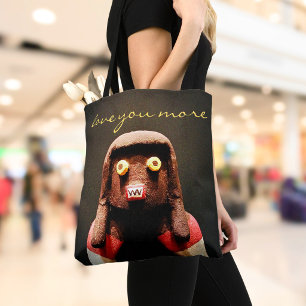 Tote Bag Photo de visage de poupée Kachina Amour pour vous 