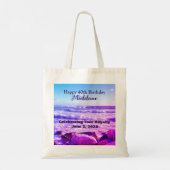 Tote Bag Photo des vagues de l'océan Atlantique 40e anniver (Dos)